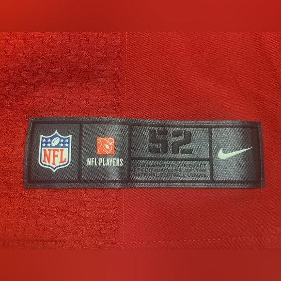 San Francisco 49ers Vernon Davis Nike On Field Jersey - Picture 10 of 10
